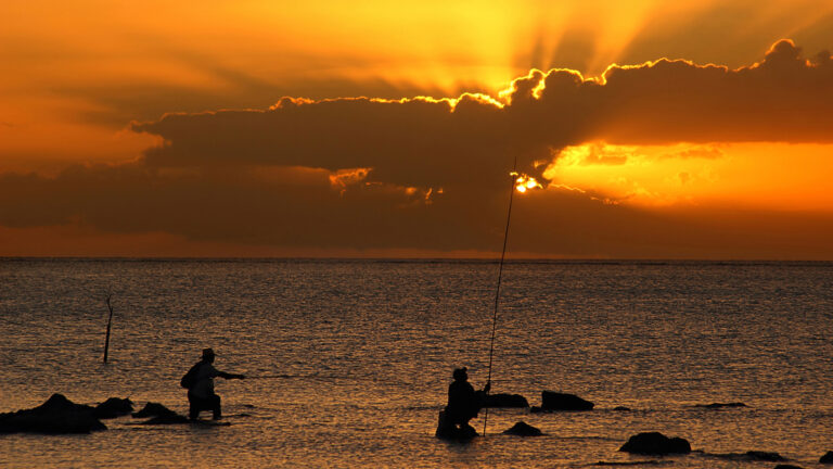 Steeve DUBOIS - Fishermen-at-dusk